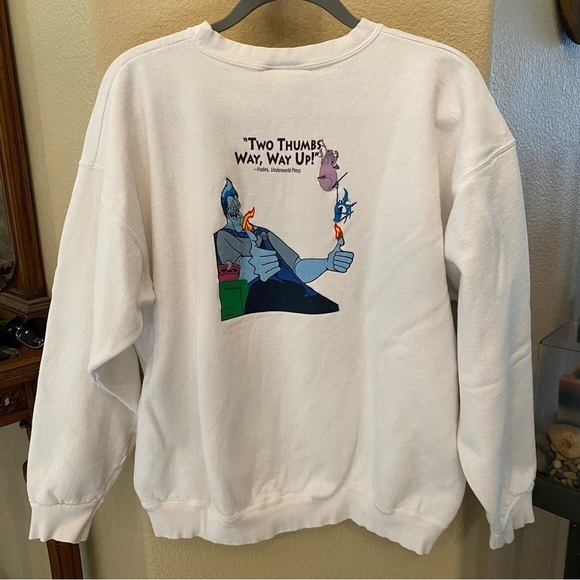 Vintage HANES Walt Disney Masterpiece Hercules Sweatshirt Size Large-Unisex